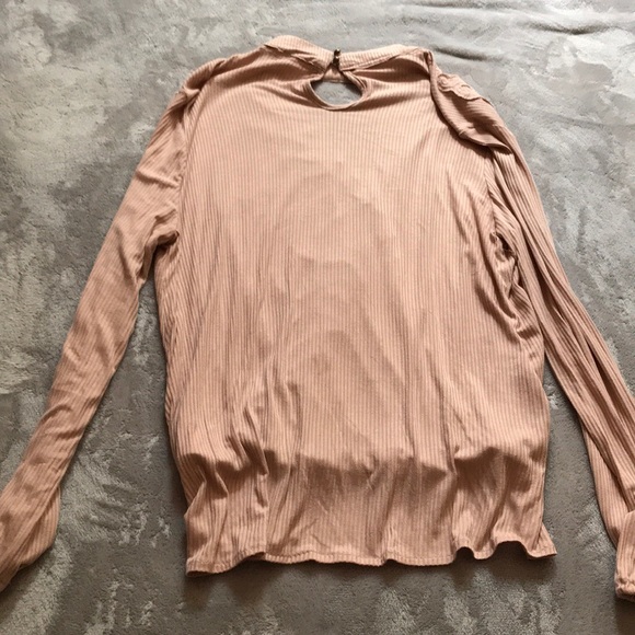 Light Pink Taylor and Sage Choker Neck Blouse NWOT - Picture 7 of 8